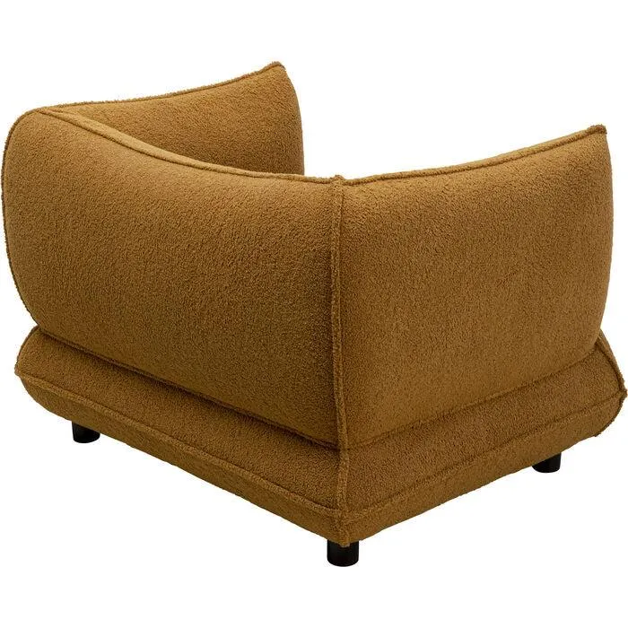 Gigi Curry Brown Teddy Armchair