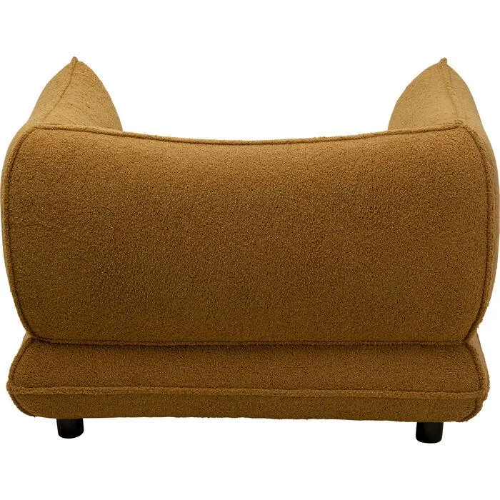 Gigi Curry Brown Teddy Armchair