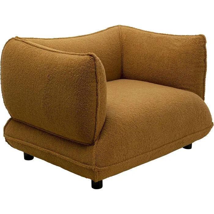 Gigi Curry Brown Teddy Armchair