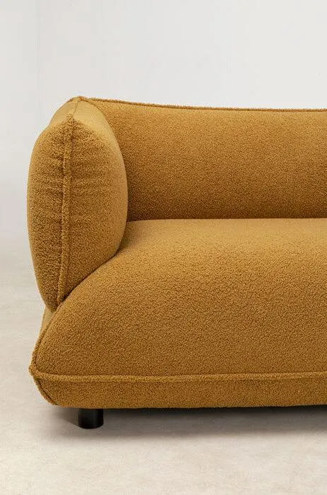 Gigi Curry Brown Teddy Corner Sofa