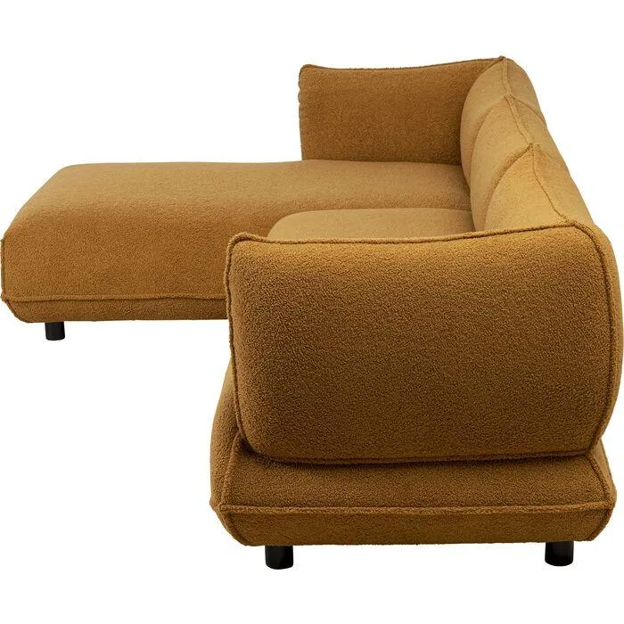 Gigi Curry Brown Teddy Corner Sofa