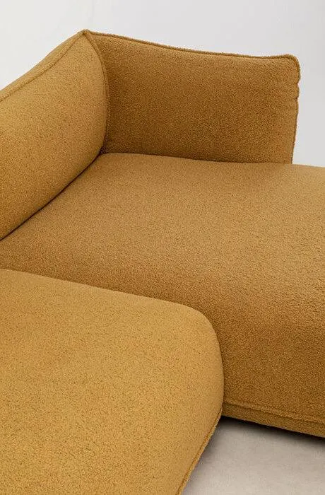 Gigi Curry Brown Teddy Corner Sofa