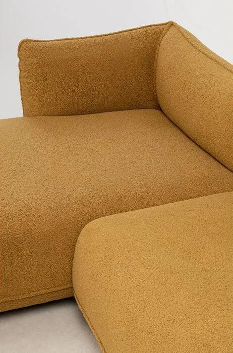 Gigi Curry Brown Teddy Corner Sofa