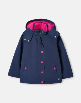 Girls Morgan Showerproof Artwork Jacket | Joules