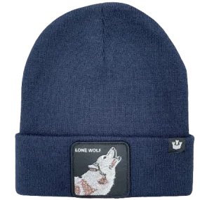 Goorin Bros - Animal Beanie - Lone Wolf - Navy