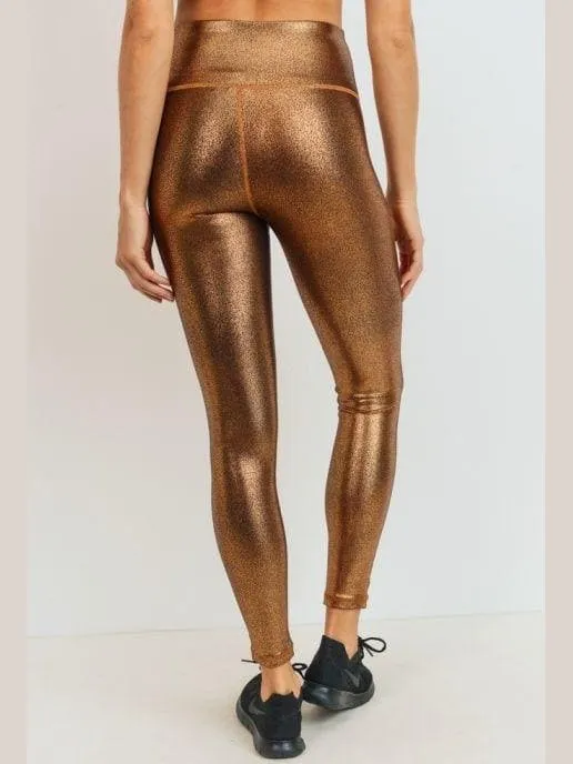 Highwaist Foil Leggings