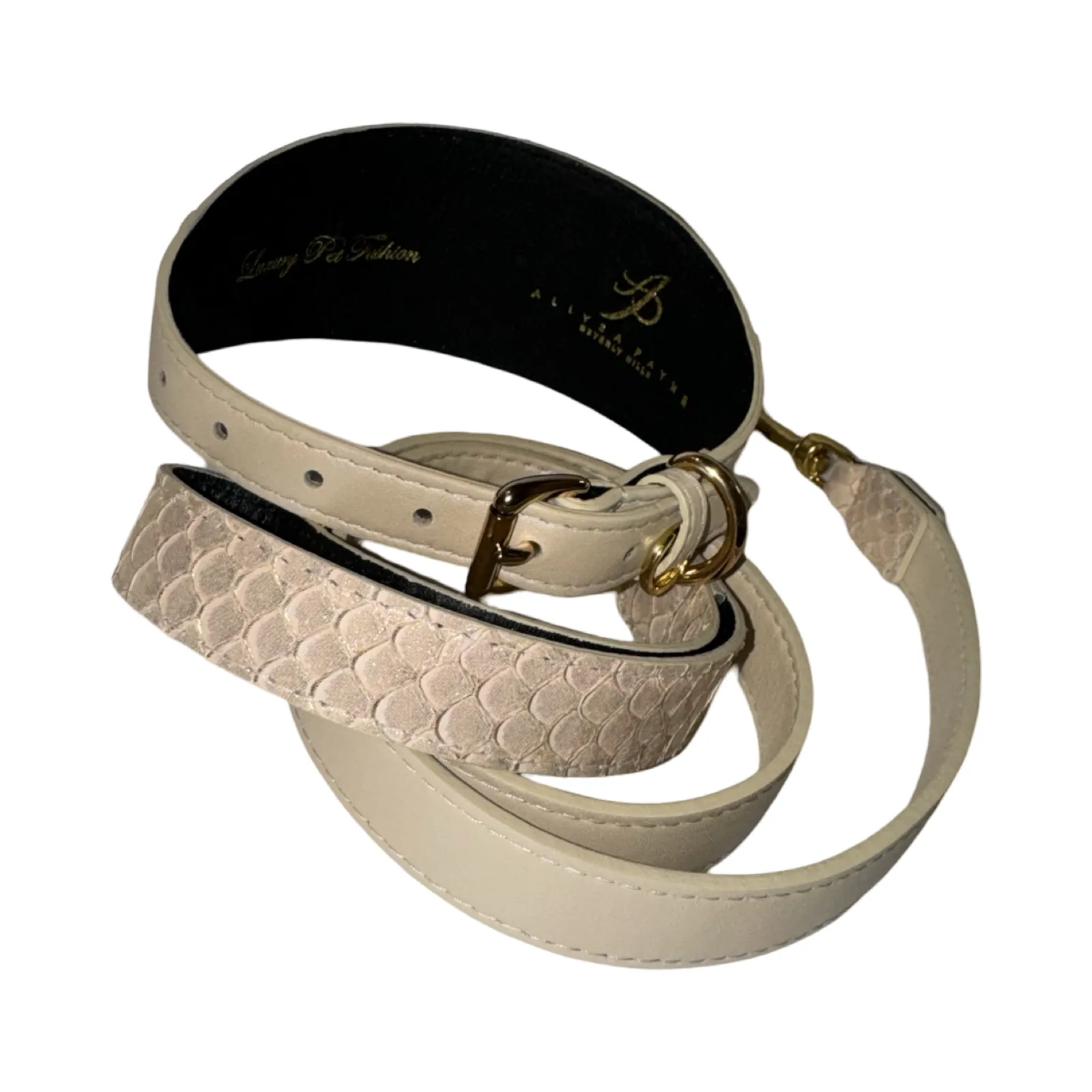 Hollywood Glam Collar & Leash Set