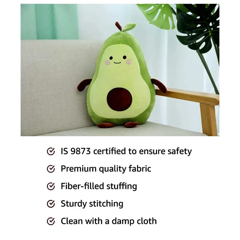 HUG 'n' FEEL SOFT TOYS Long Soft Lovable Huggable Cute Giant Life Size Teddy Bear Plush & Stuffed Toys (35cm, Avocado)