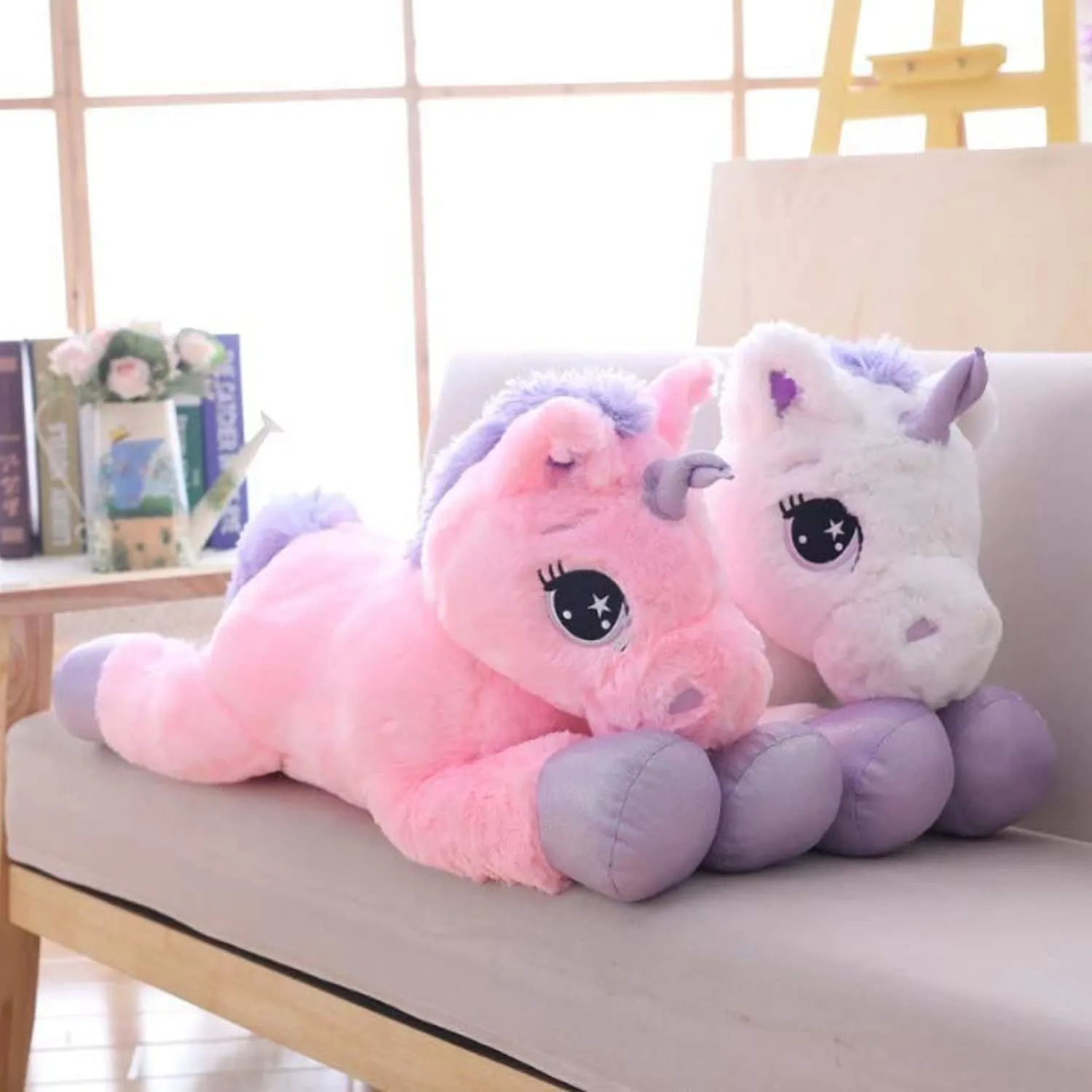 HUG 'n' FEEL SOFT TOYS Unicorn Soft Toys, Baby Toys, Kids Toy, Toy for Girl, Birthday Gift for Girl Plush & Stuffed Toys