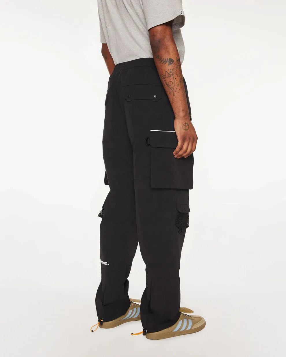 Icecream Coffee Nylon Cargo Pants