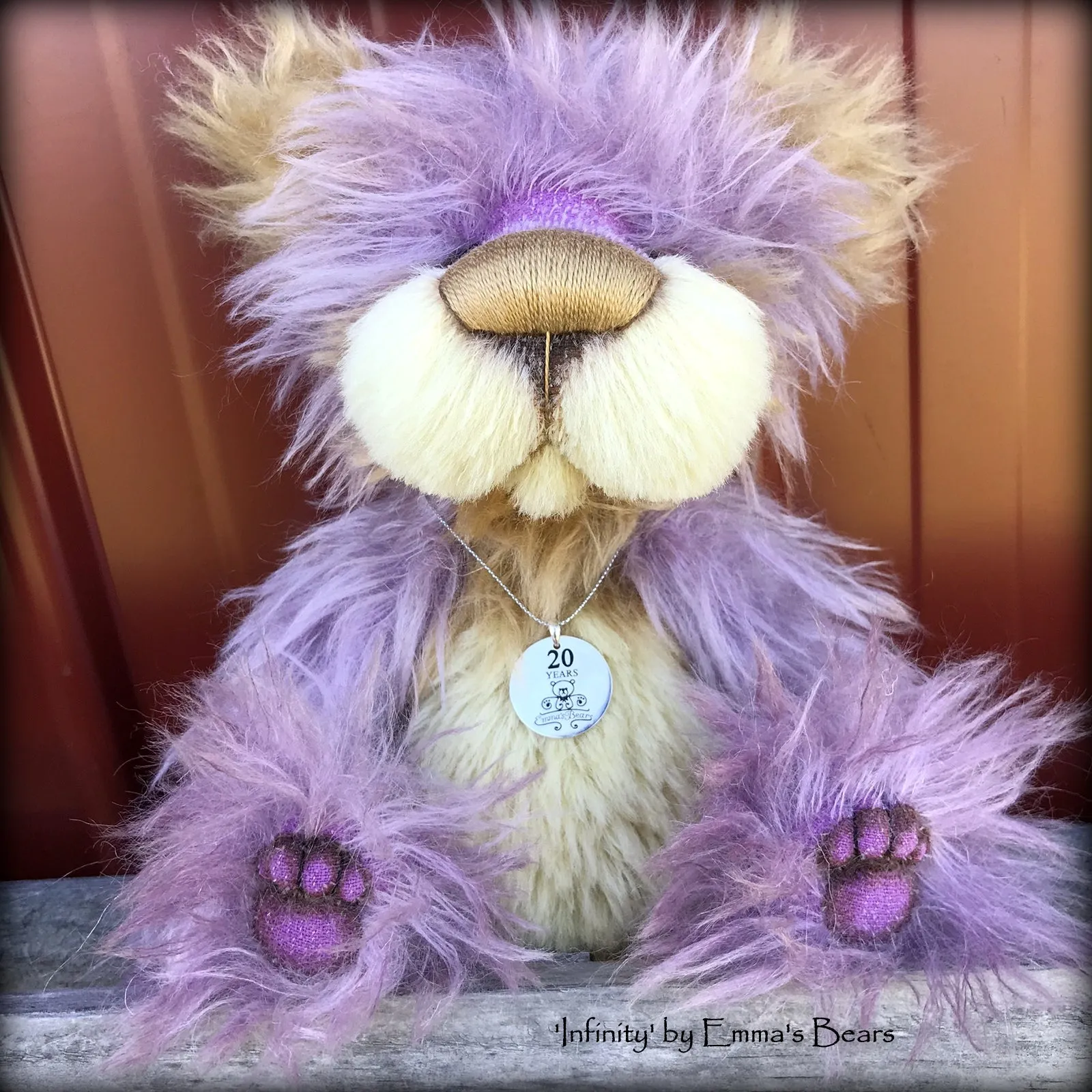 Infinity - 20 Years of Emma's Bears Commemorative Teddy - OOAK in a series