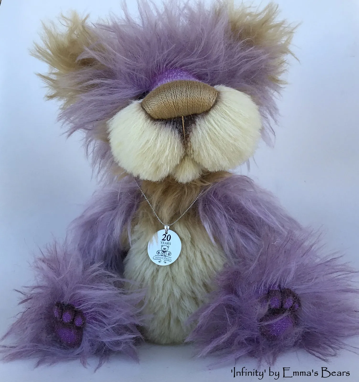 Infinity - 20 Years of Emma's Bears Commemorative Teddy - OOAK in a series