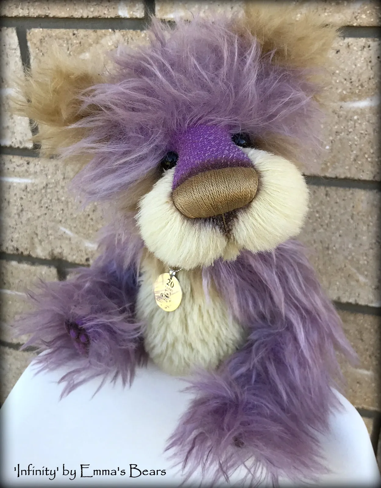 Infinity - 20 Years of Emma's Bears Commemorative Teddy - OOAK in a series