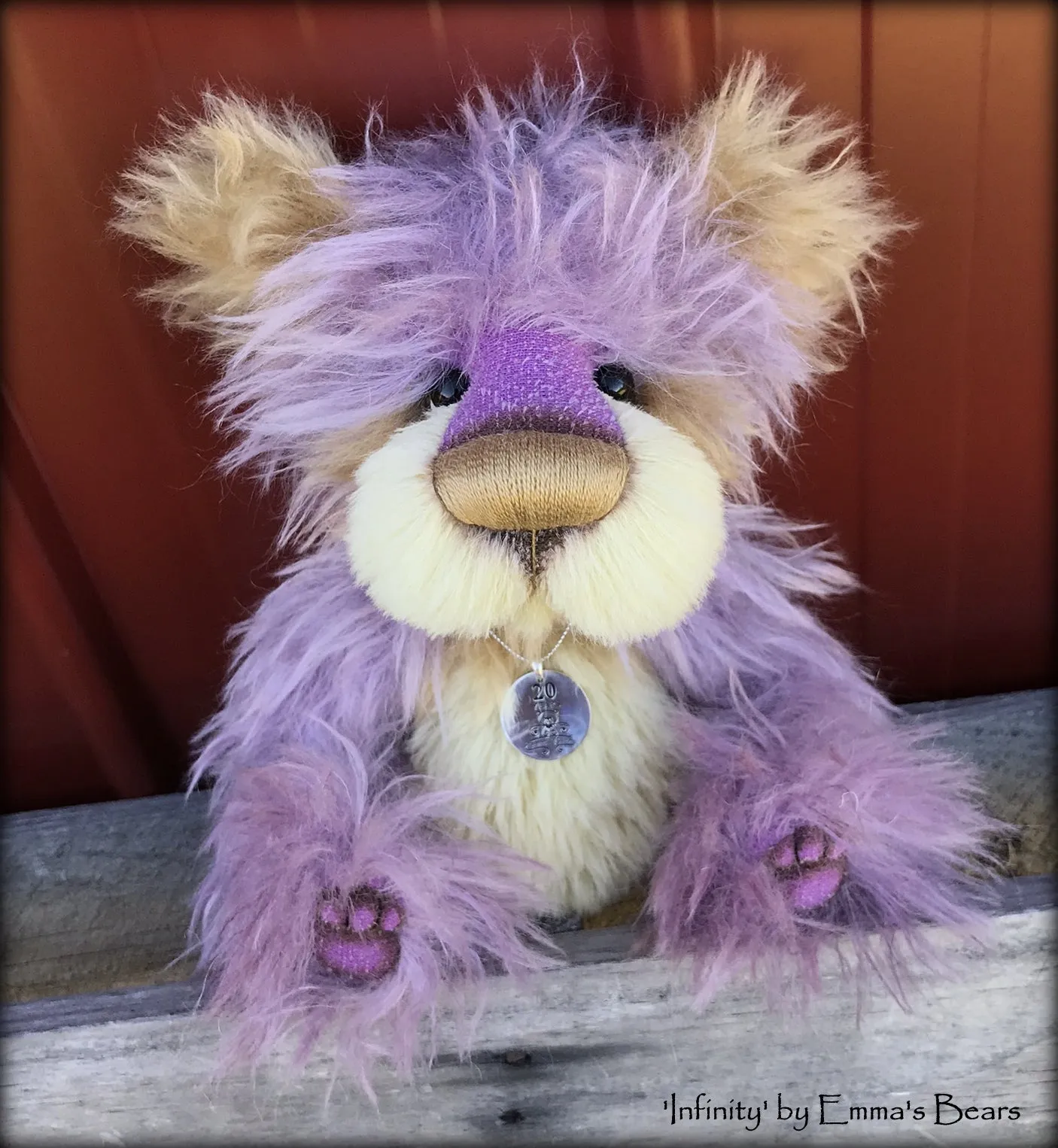 Infinity - 20 Years of Emma's Bears Commemorative Teddy - OOAK in a series