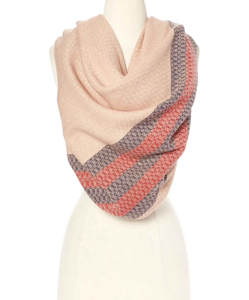 JC031101 Stripe Blanket Scarf