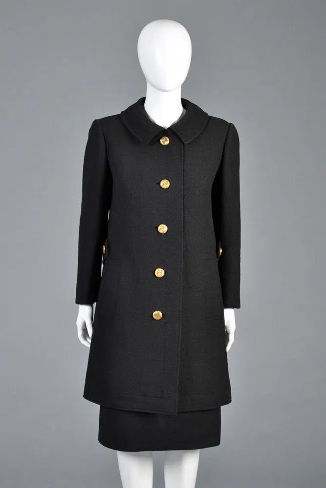 Jeanne Lanvin 1960s Coat   Skirt