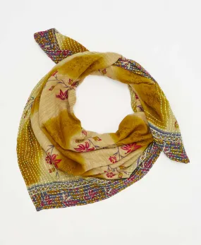 Kantha Square Scarf - No. 240207