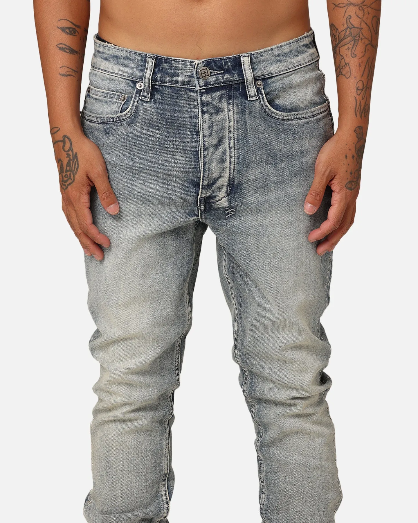 Ksubi Chitch Punk Metalik Jeans Denim