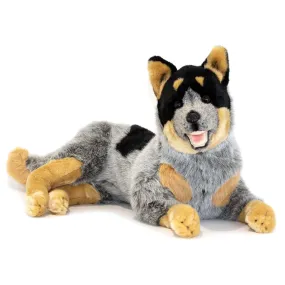 Large Realistic Australian Cattle Dog Blue Heeler 24"