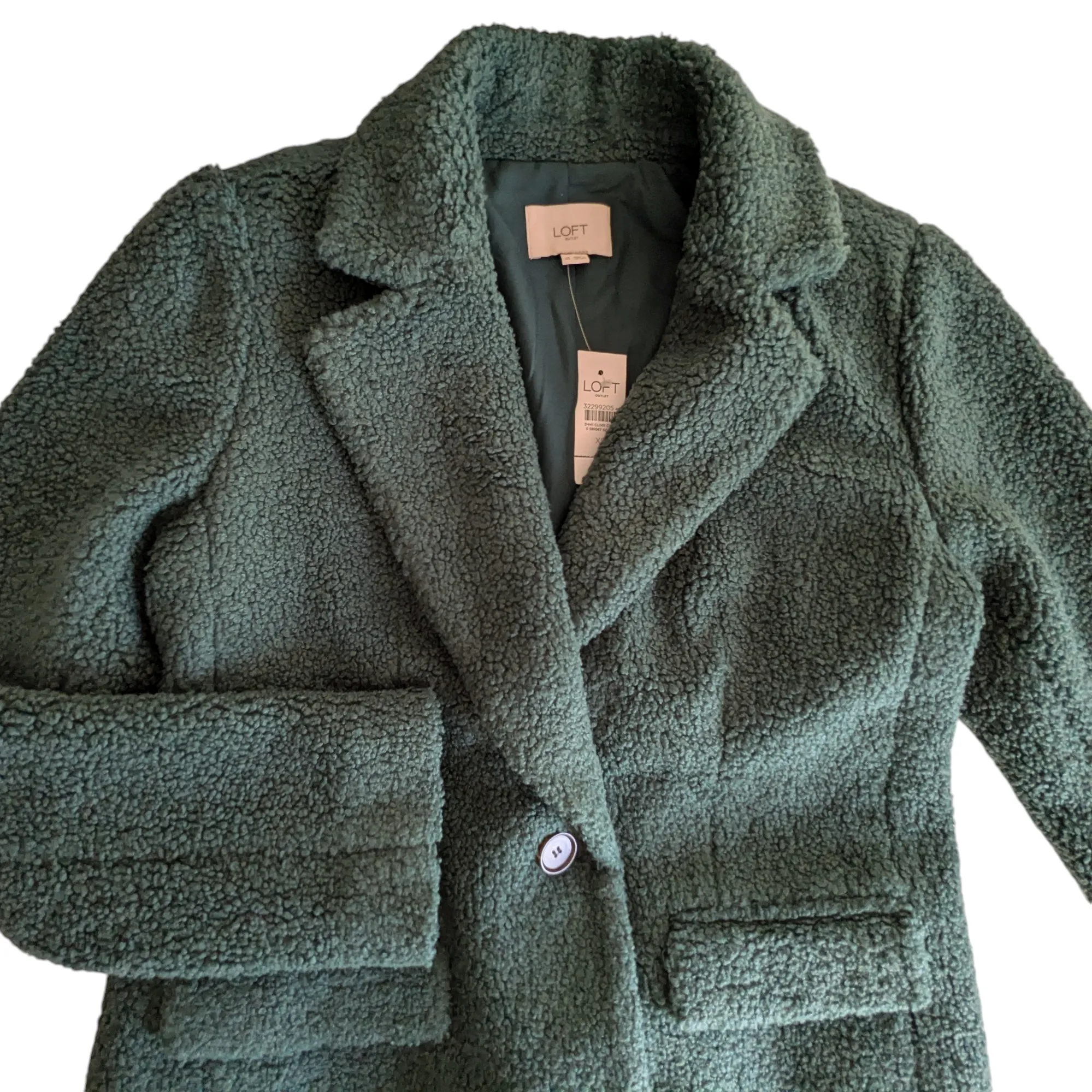 LOFT Teddy Coat Size XS