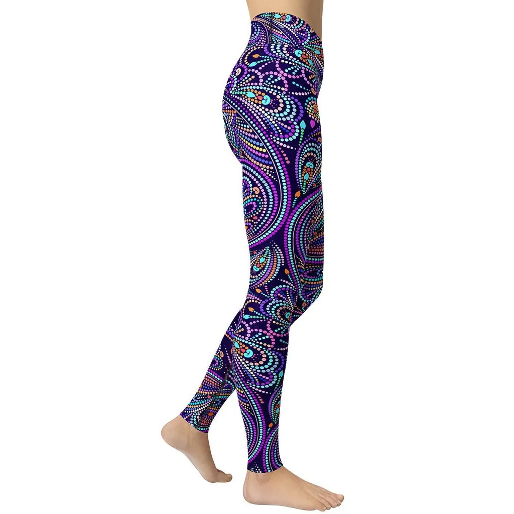 Lovely Mosaic Yoga Leggings