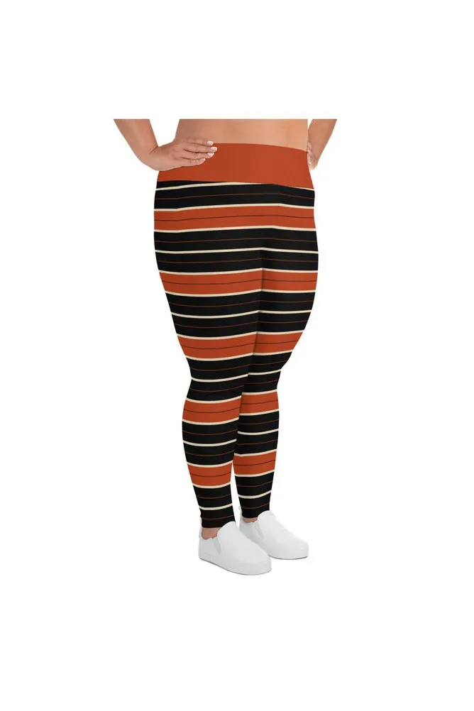 Lucky Stripes Plus Size Leggings