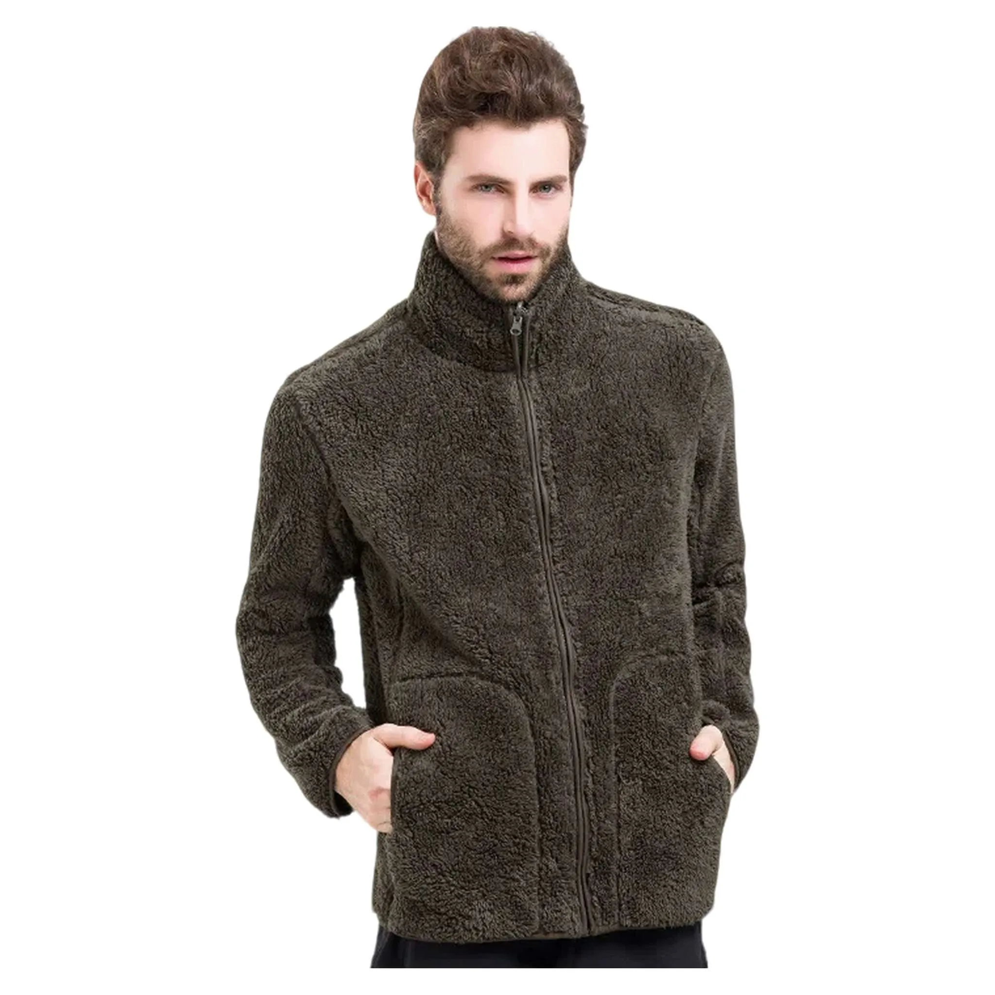 Men's Dual-Sided Fleece Jacket