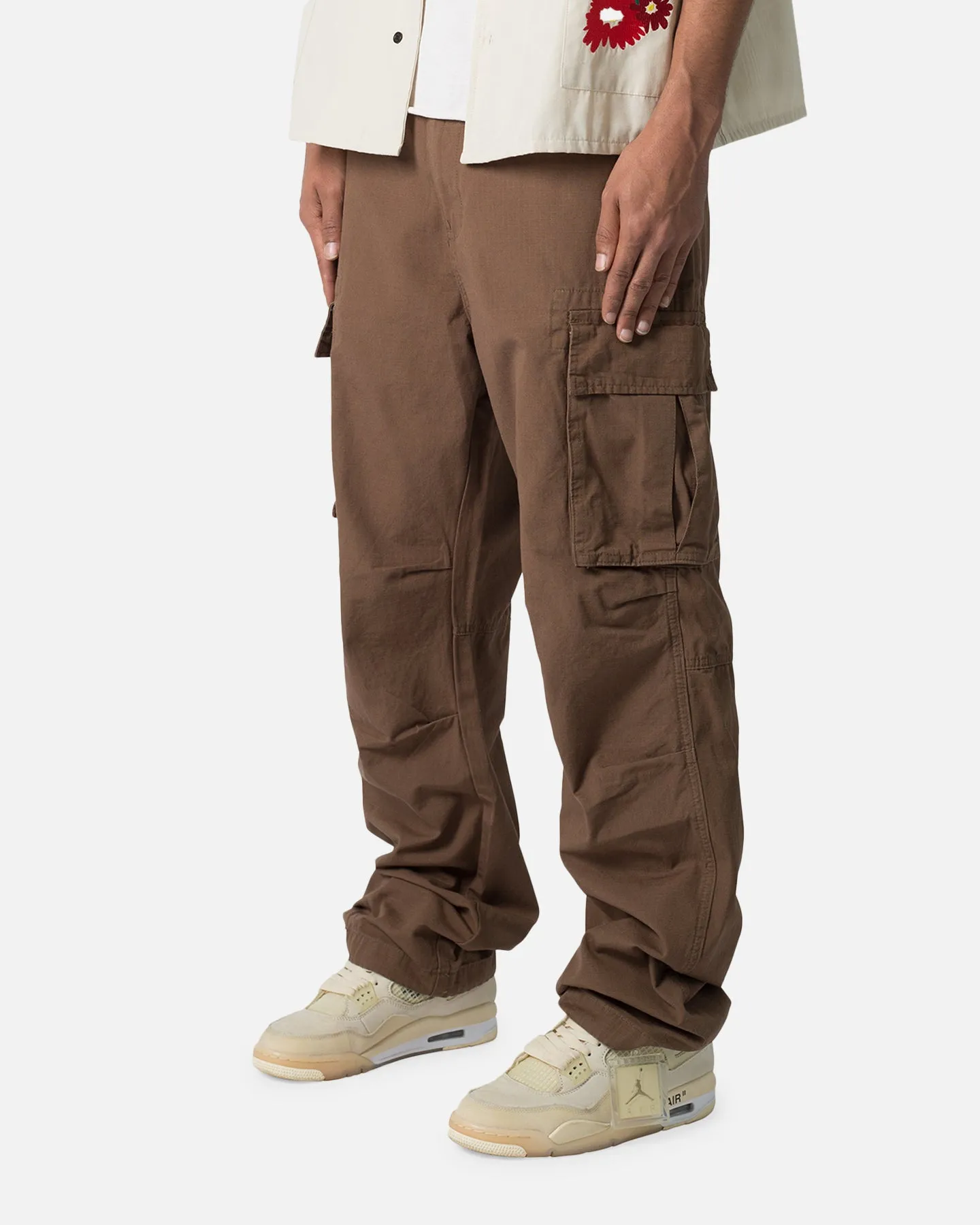 MNML Ultra Baggy Vintage Cargo Pants Brown