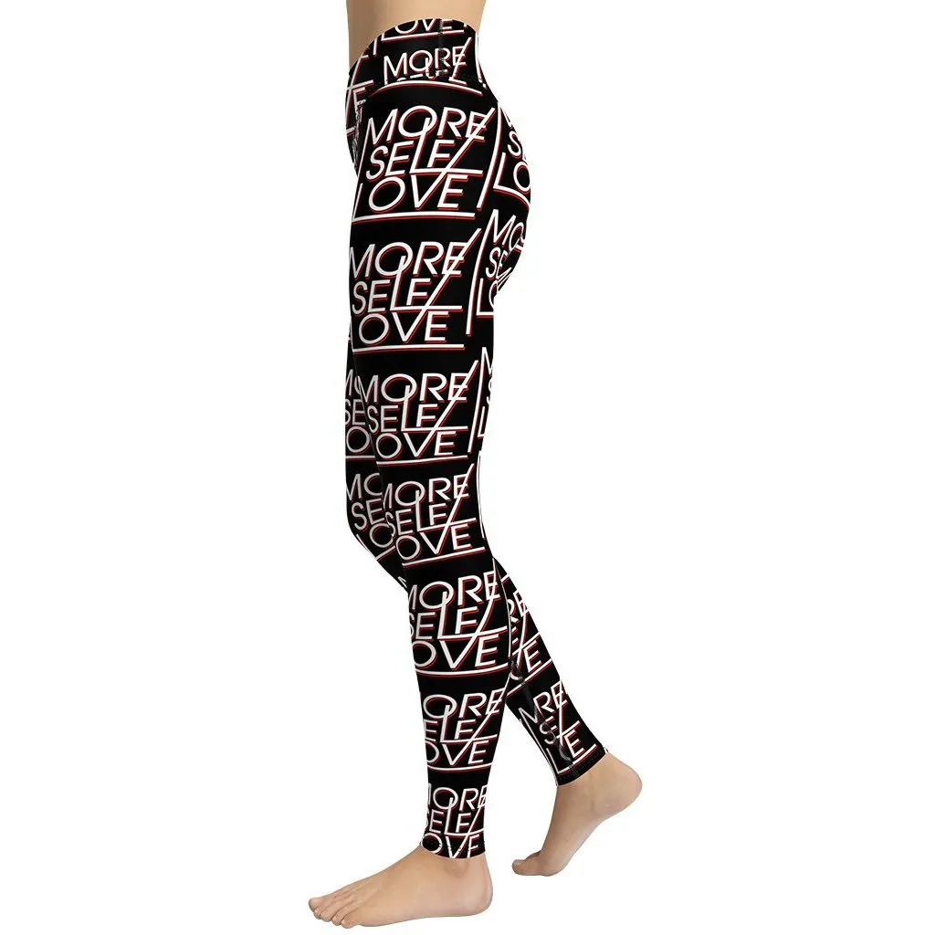 More Self Love Yoga Leggings