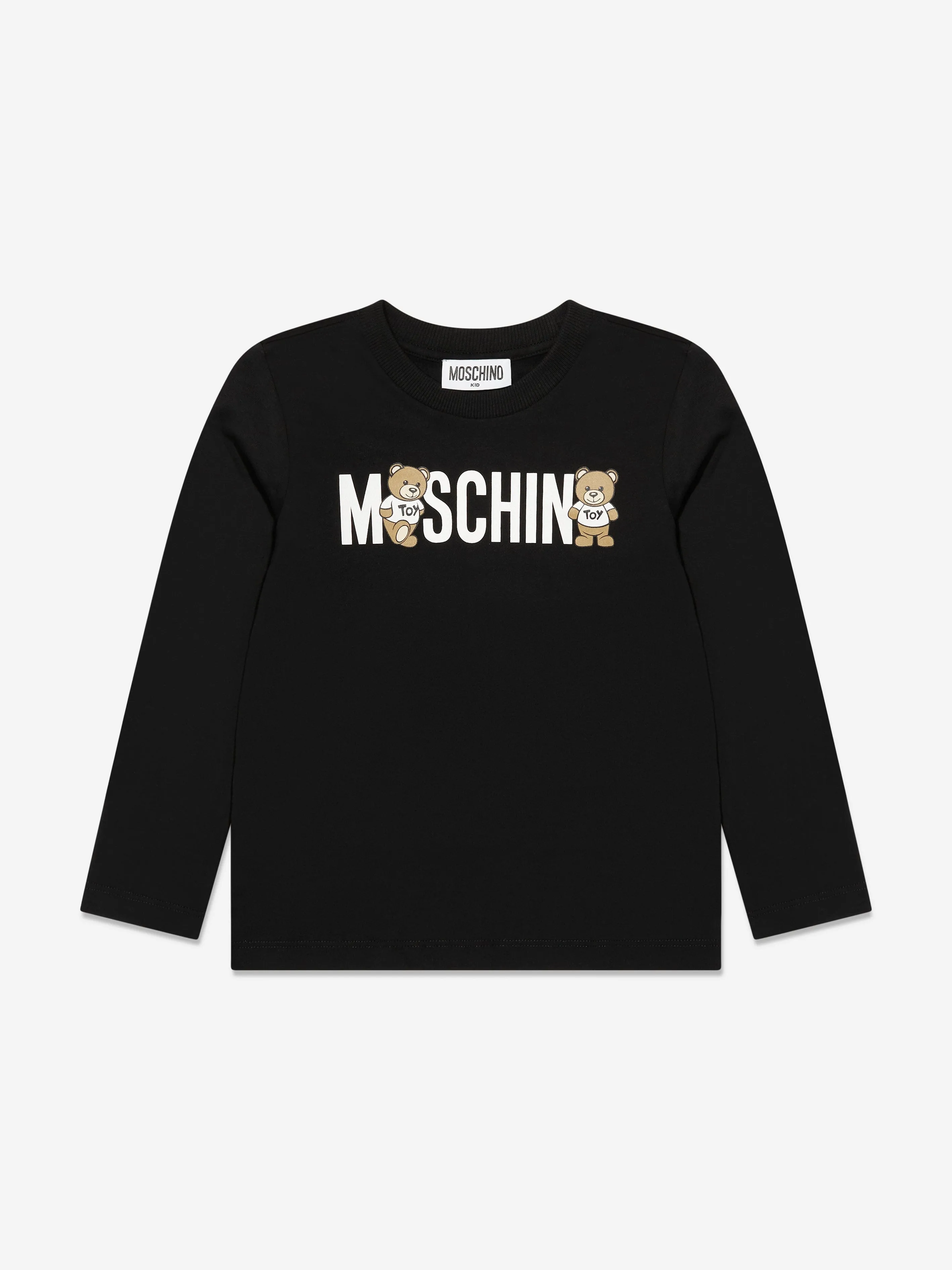 Moschino Boys T-Shirts Gift Set in Black