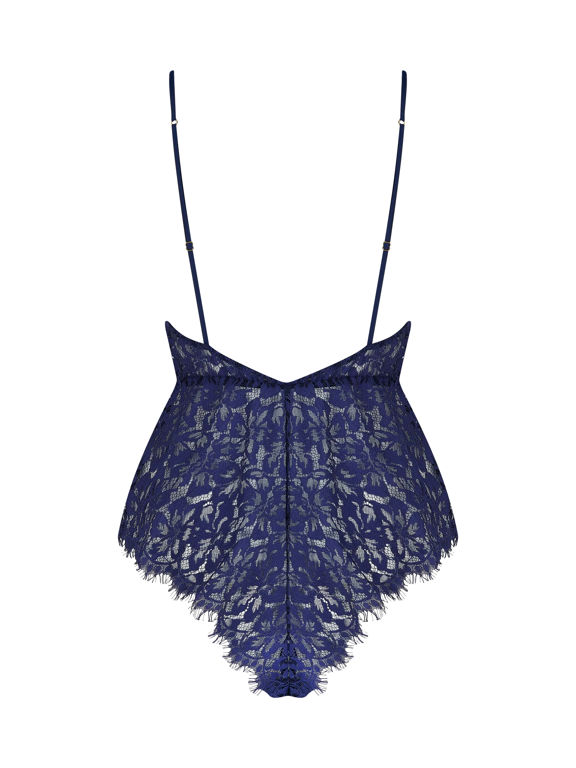 Muse by Coco de Mer Beatrice Teddy in Navy