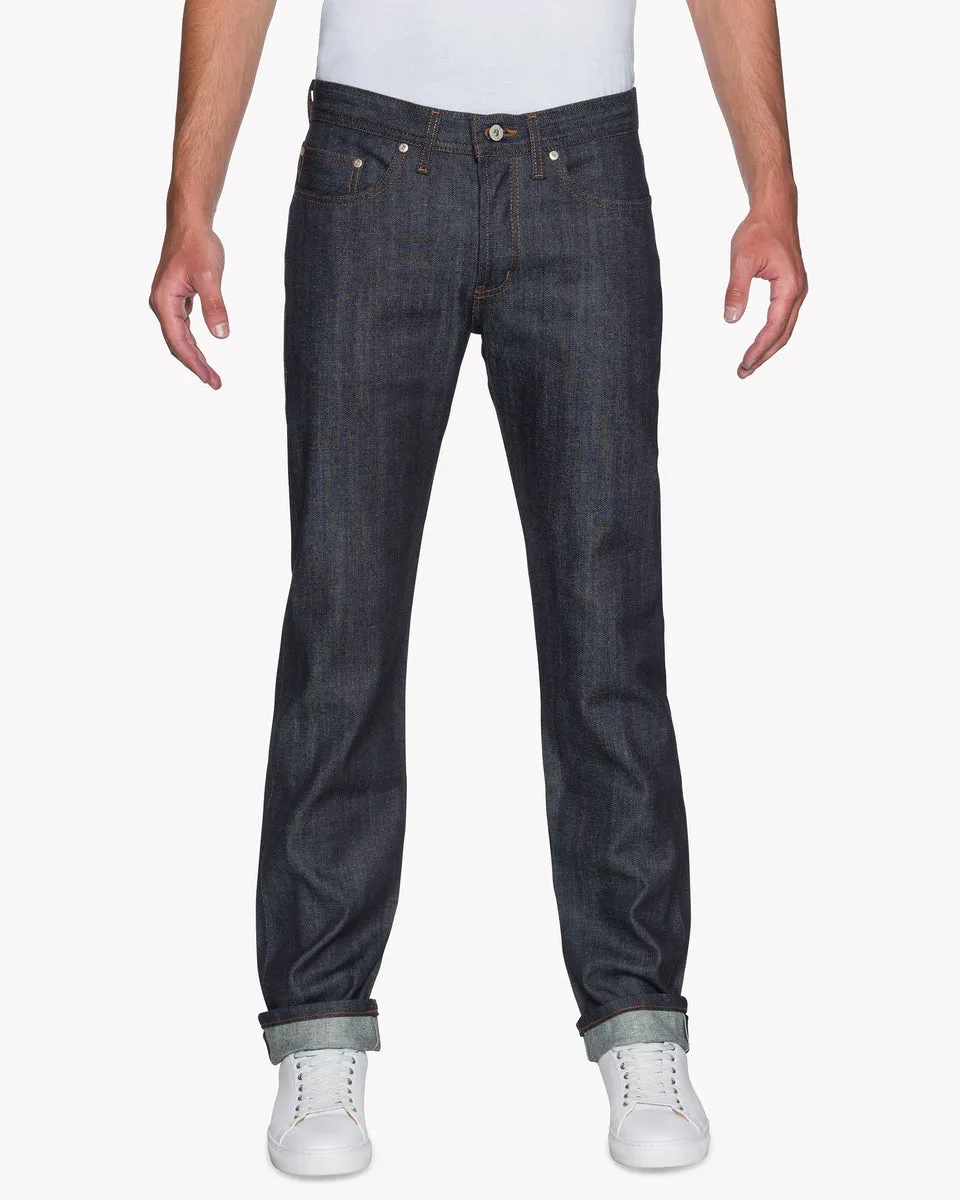 Naked & Famous Denim Weird Guy Regular Tapered Mens Jeans - Stretch Selvedge / Indigo