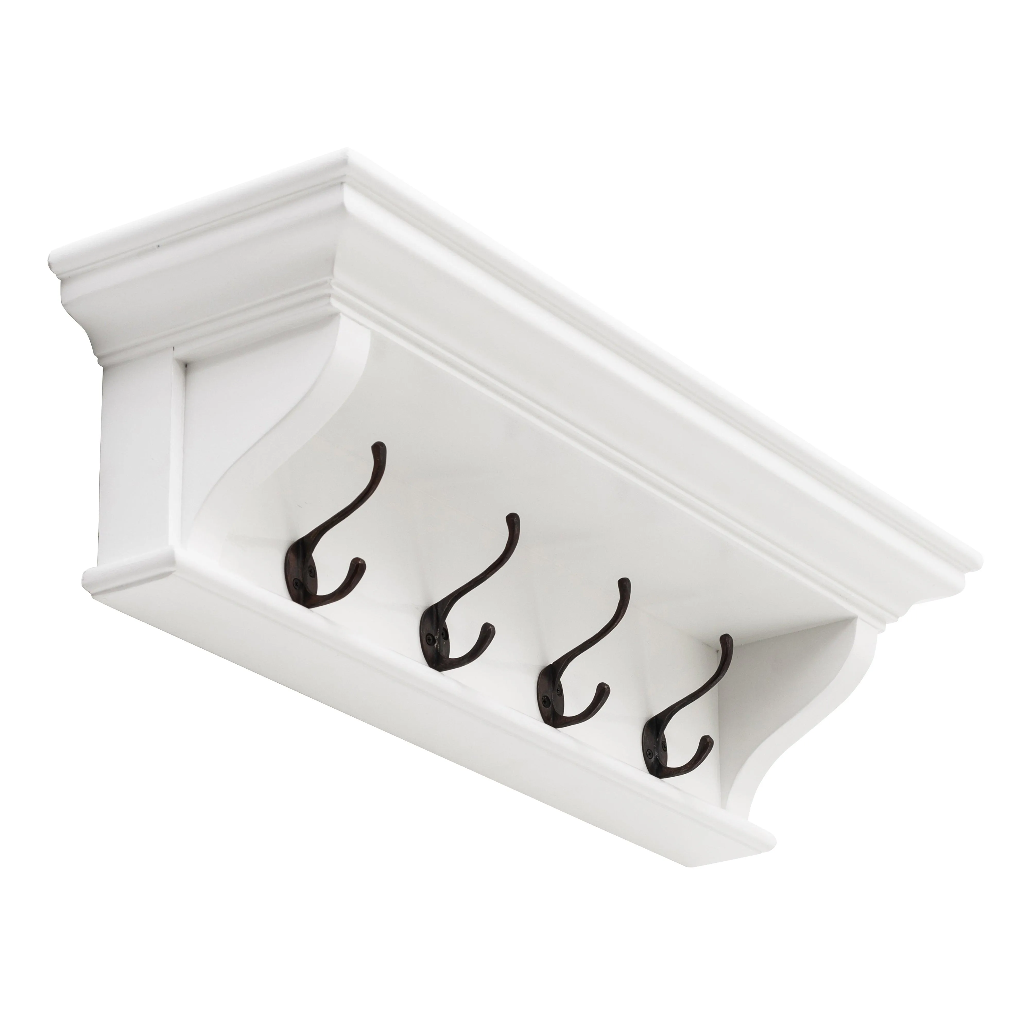 NovaSolo 4 Hook Coat Rack 70cm