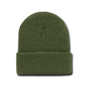 Olive Watch Cap Beanie