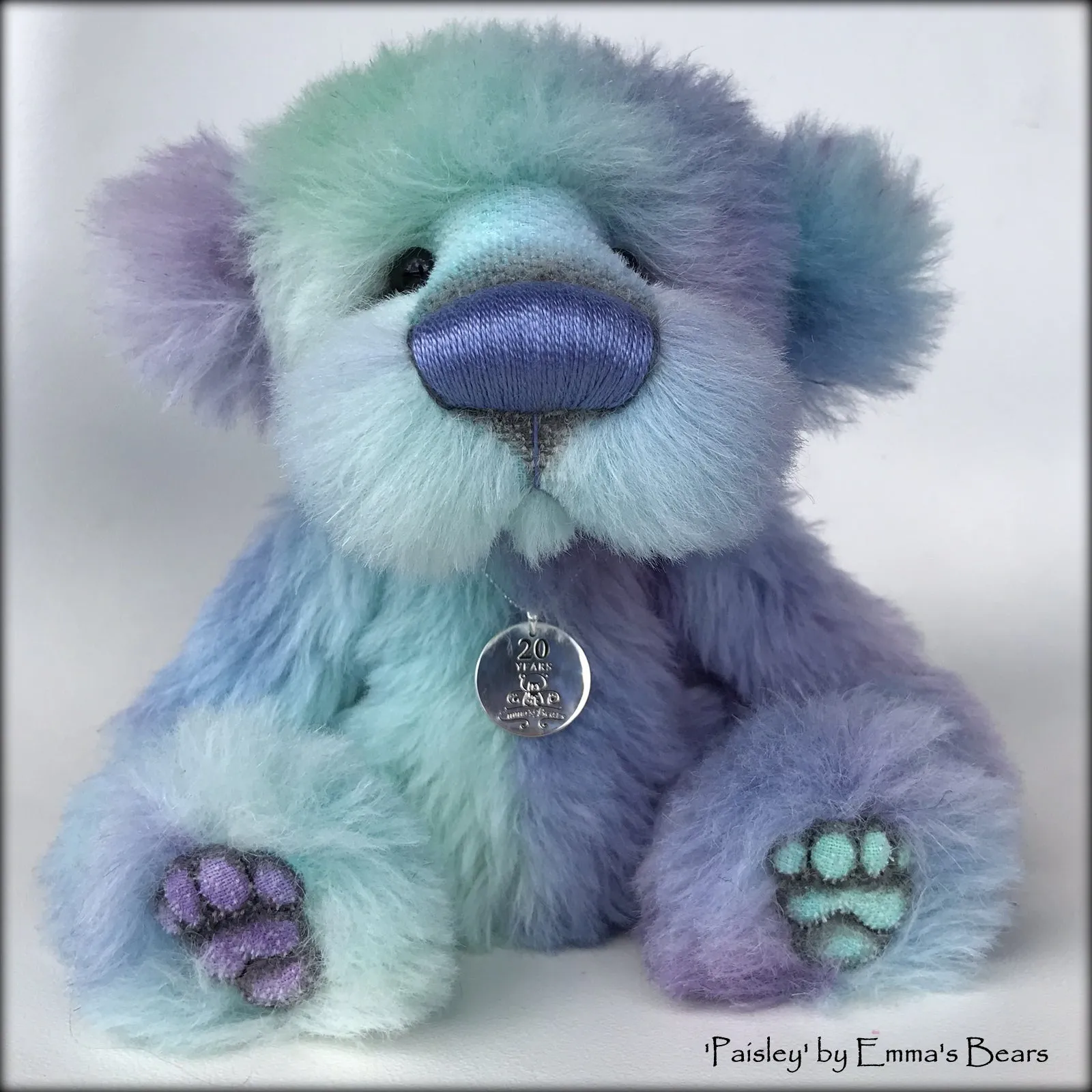 Paisley - 20 Years of Emma's Bears Commemorative Teddy - OOAK in a series