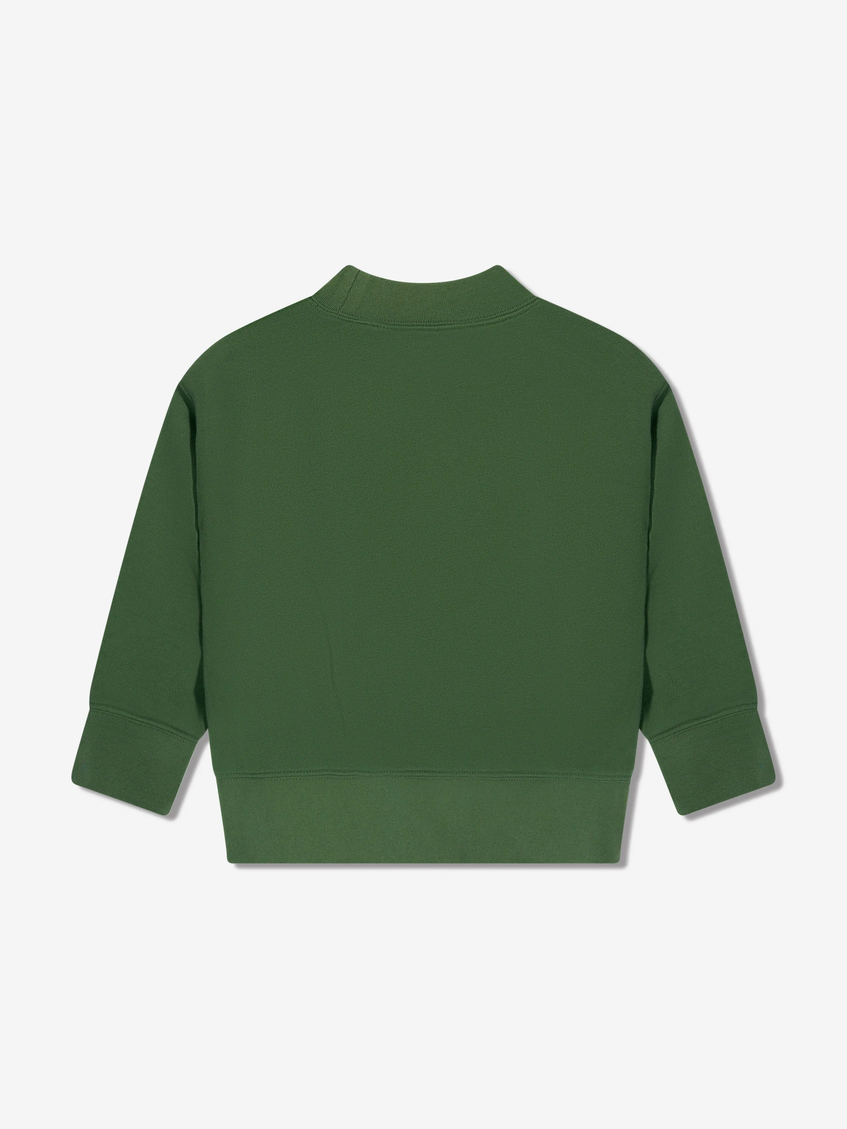 Palm Angels Boys Bear Sweatshirt in Green