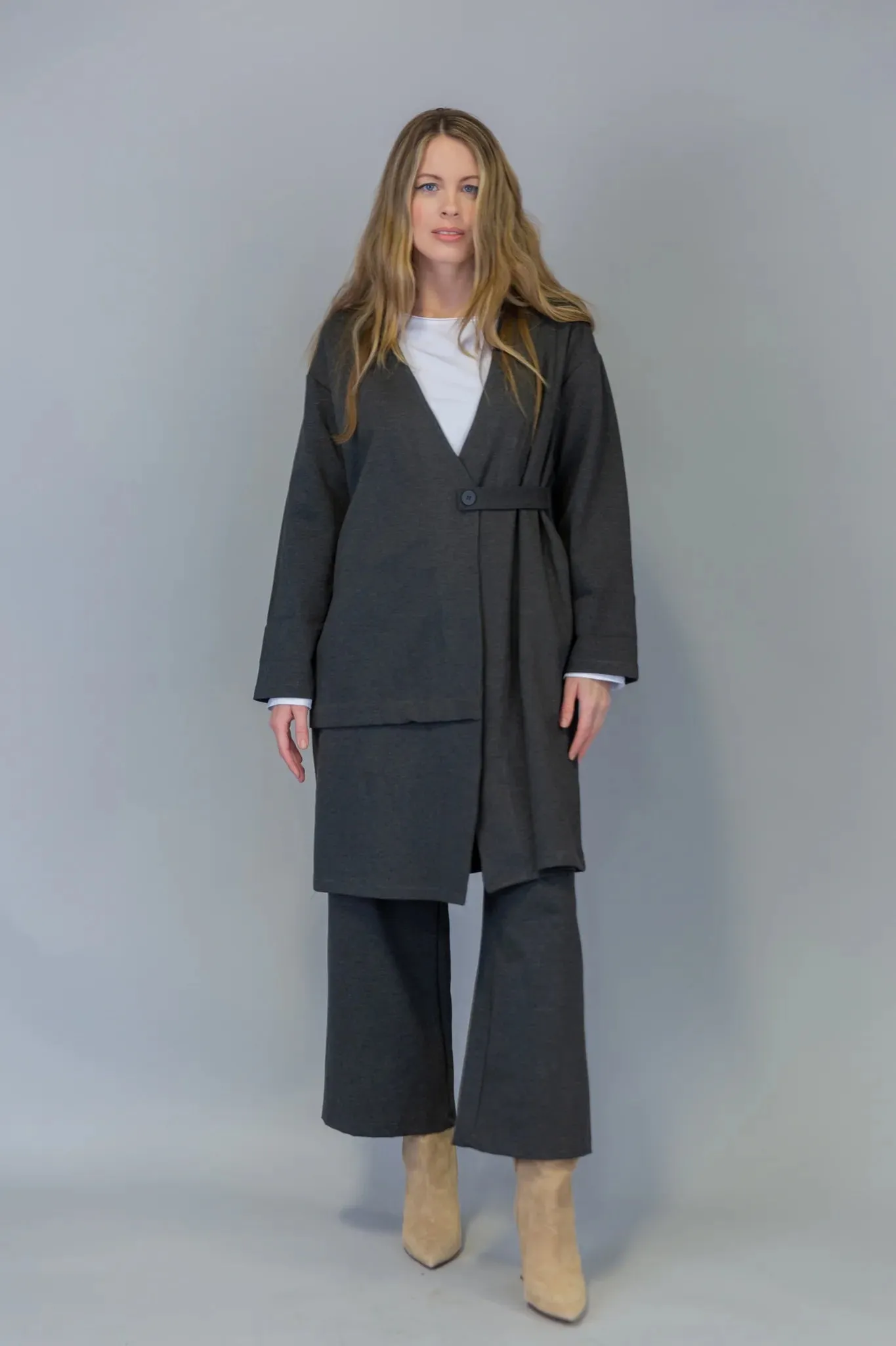 Paolo Tricot Sale, SU8431 Long Jacket, 50% Off Regular Price