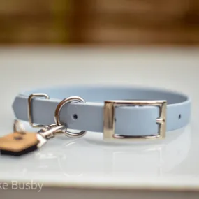 Pastel Blue Biothane Collars