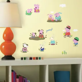 Peppa Pig Peel and Stick Wall Decals