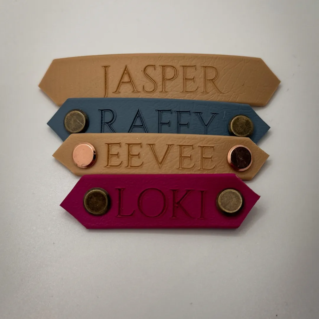 Personalised Name Dog Collar Upgrade