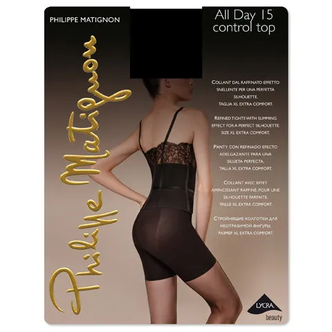 Philippe Matignon All Day 15 Control Top Pantyhose