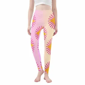 Pink Soft Yoga Pants for Women