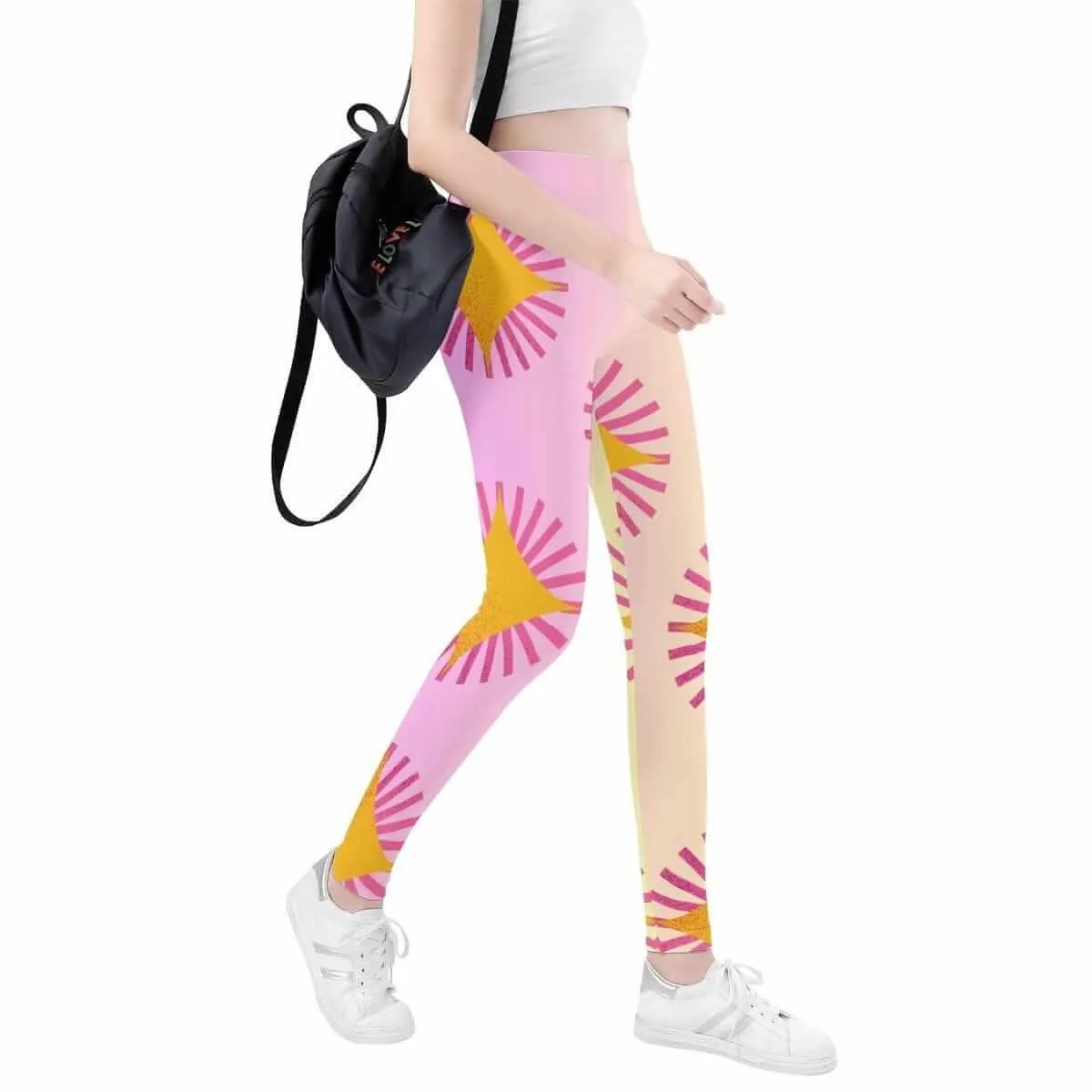 Pink Soft Yoga Pants for Women