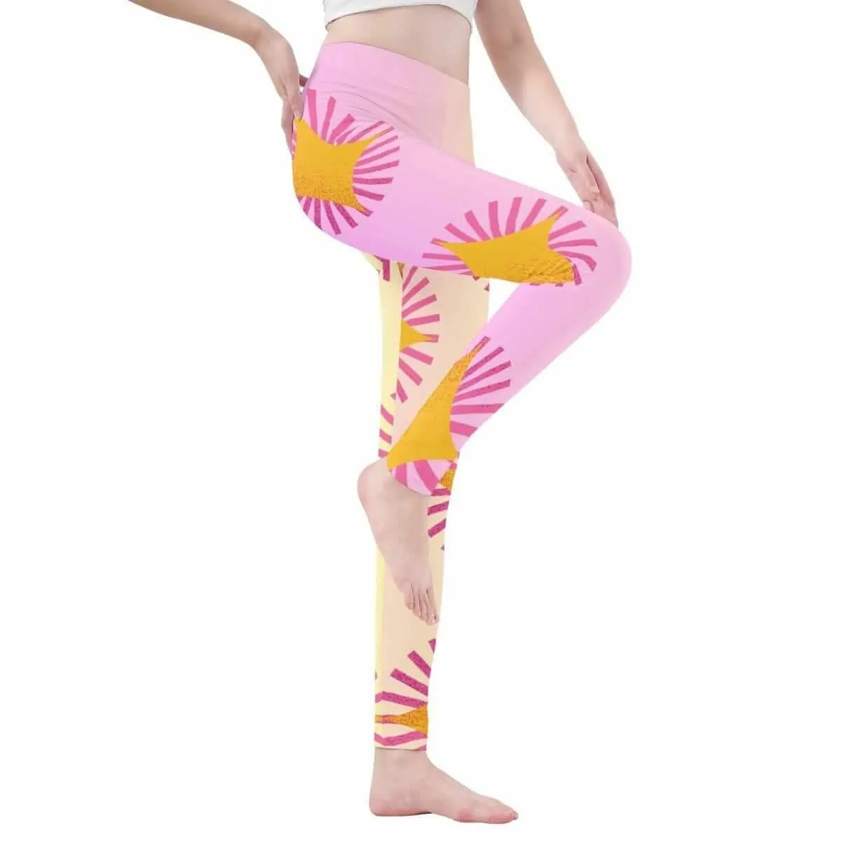 Pink Soft Yoga Pants for Women