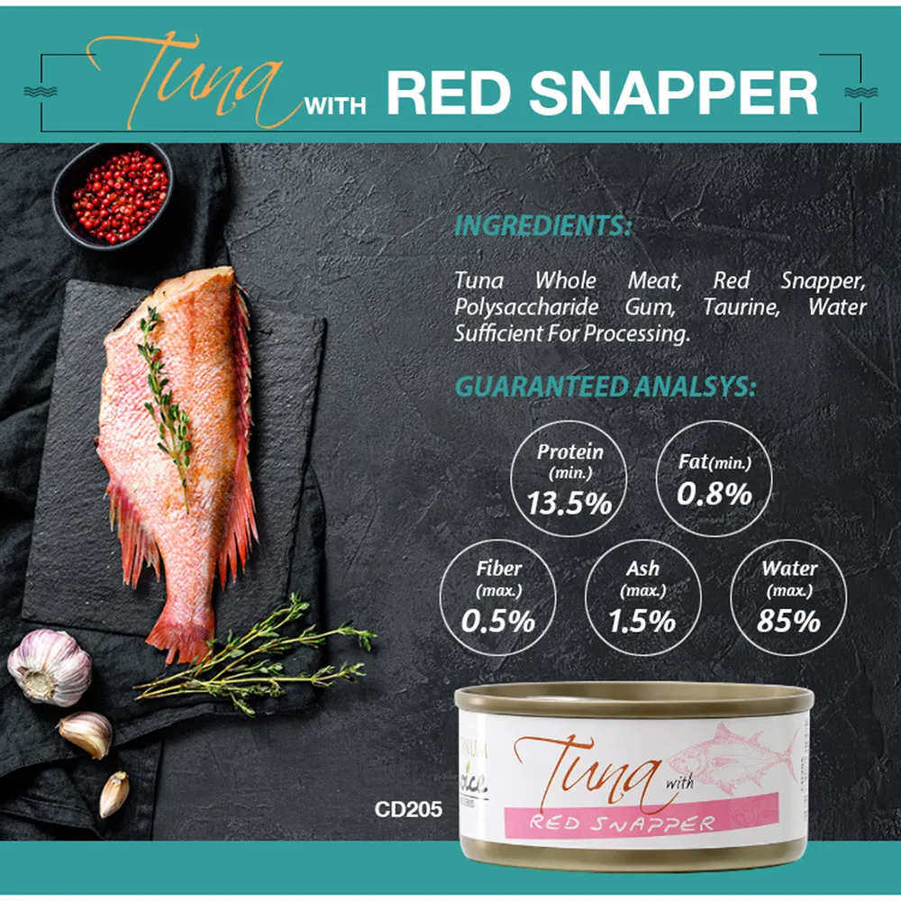 Platinum Choice Feline Tuna With Red Snapper 80g