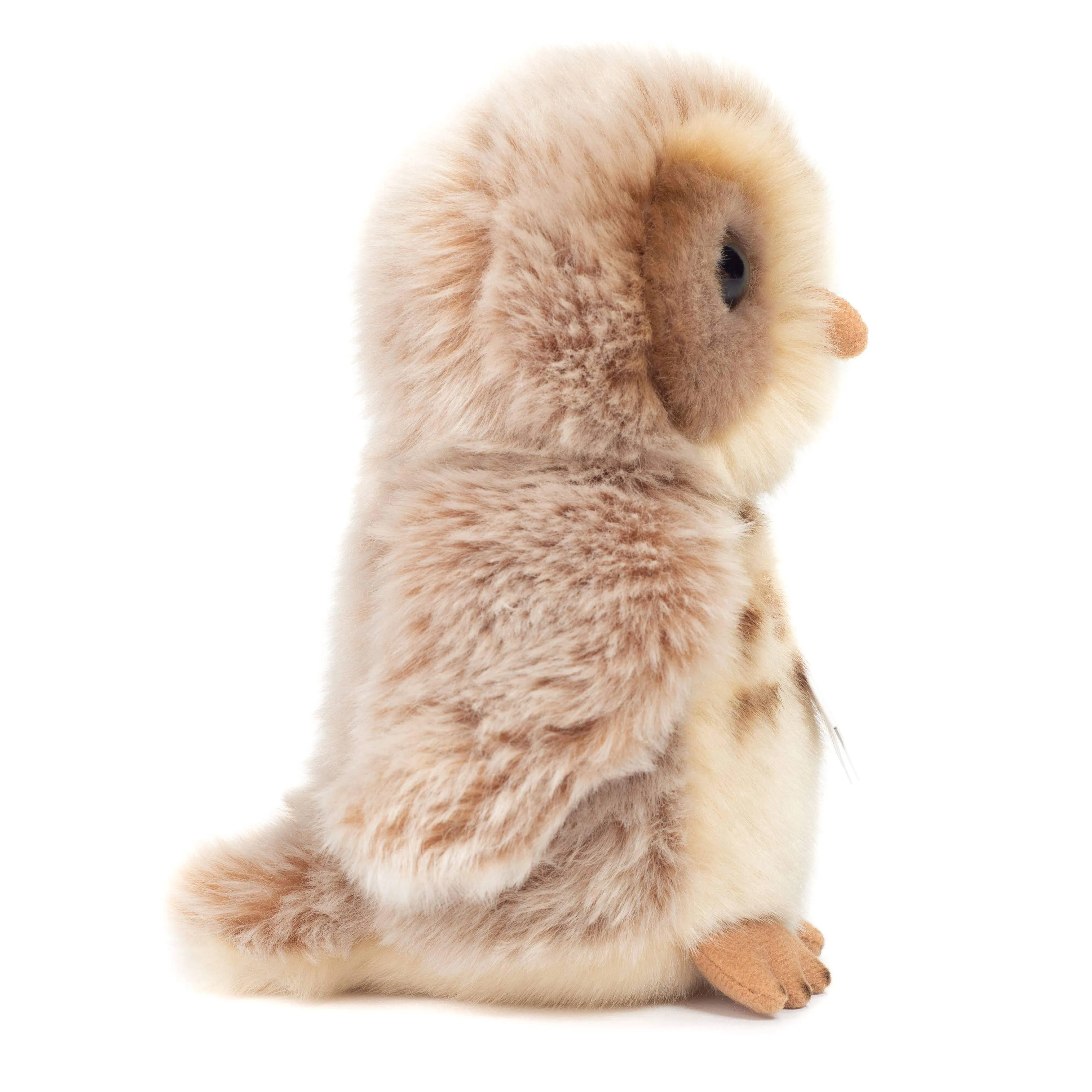 Plush Light Brown Barn Owl 16 cm or 20cm - plush toy by Teddy Hermann Nature Collection