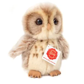 Plush Light Brown Barn Owl 16 cm or 20cm - plush toy by Teddy Hermann Nature Collection