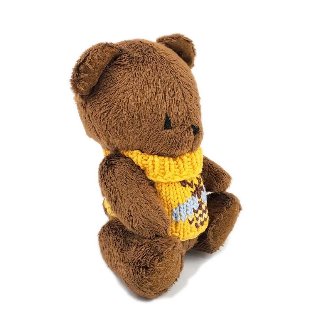 Plush - Teddy Bear in a Bee Sweater by Frank and Bubby