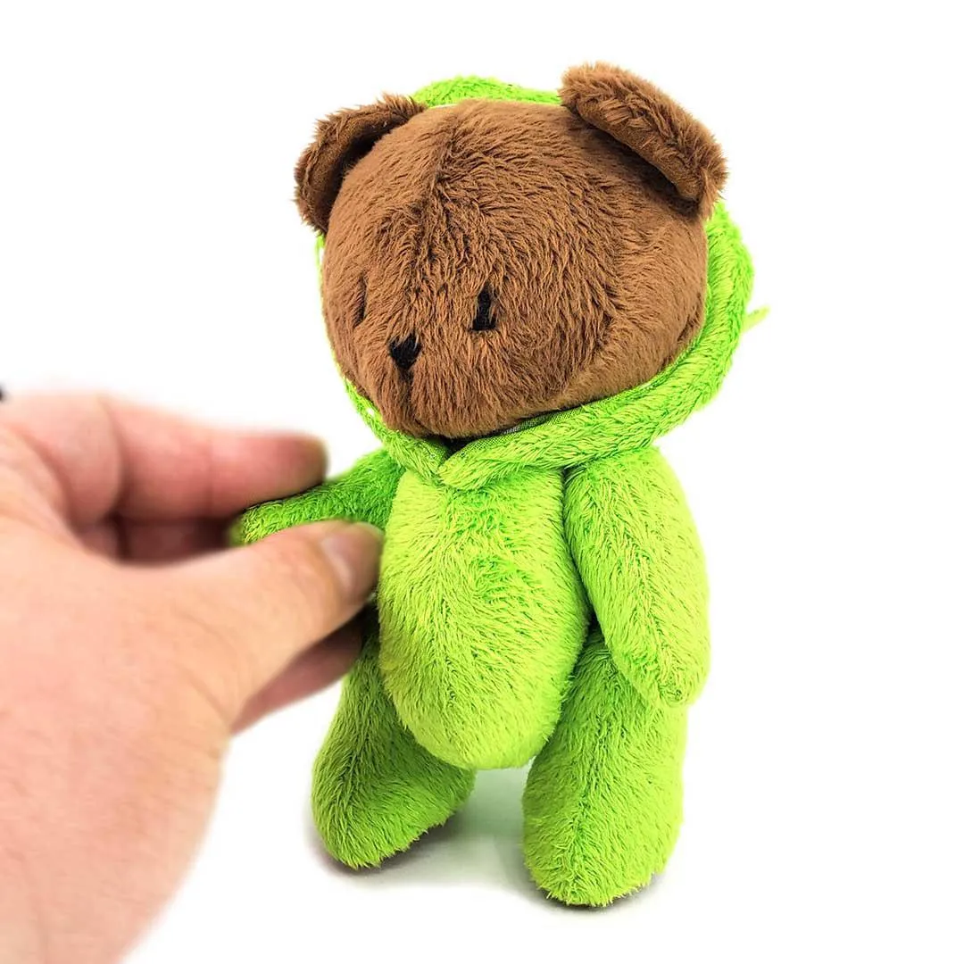 Plush - Teddy Bear in Frog Costume by Frank and Bubby