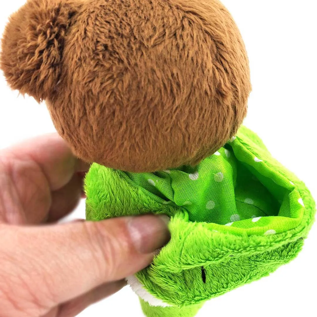 Plush - Teddy Bear in Frog Costume by Frank and Bubby